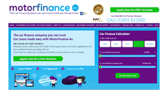 Desktop Screenshot of motorfinance4u.com